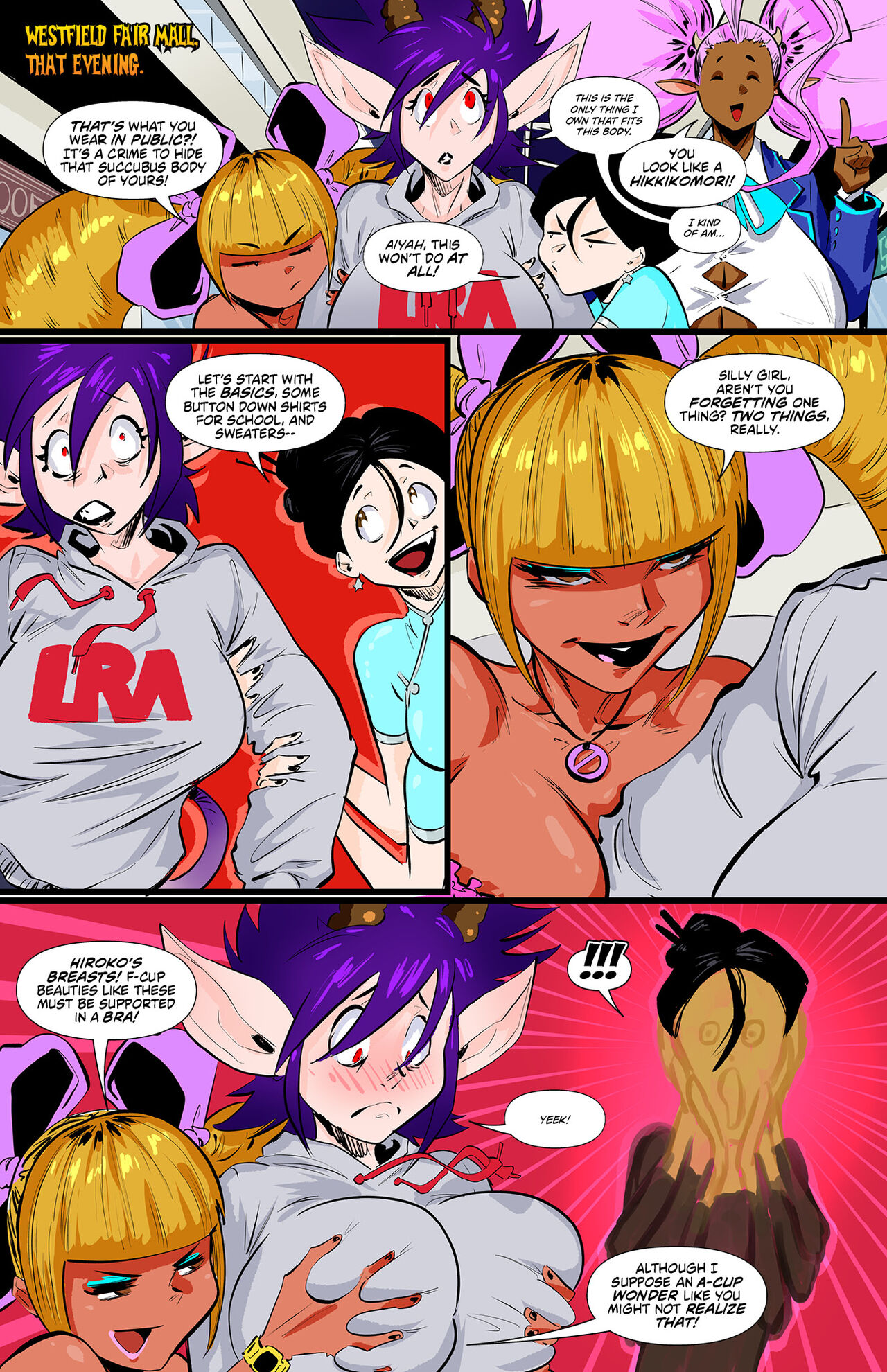 Monster Girl Academy #05 page 6 full