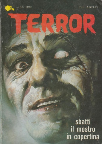 Terror - 173 - Le monstre à la Une [Russian] [Fabian] cover