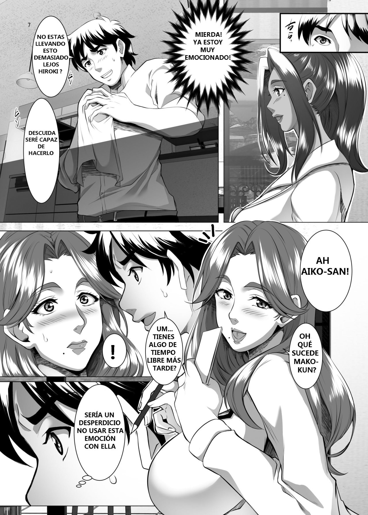 Omae no Kaa-chan, Ii Onna da yo na. Ch. 7 page 6 full
