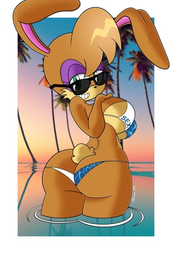 [Mobian Monster] Savage Summer Rabbot (Sonic The Hedgehog) cover