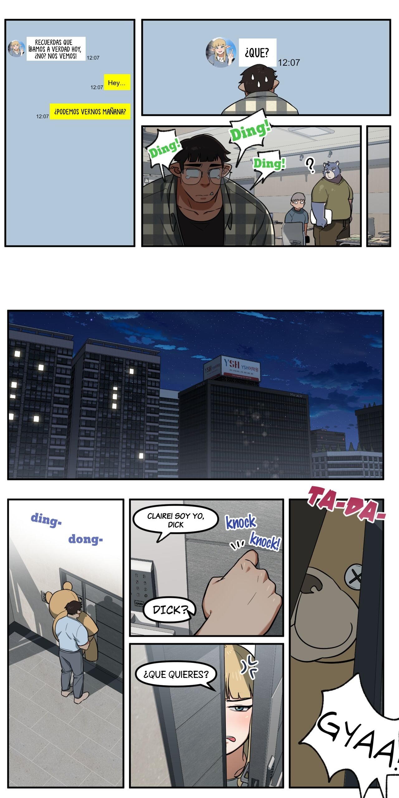 My childhood friend turned out to be a live streaming pornstar! 1 page 10 full