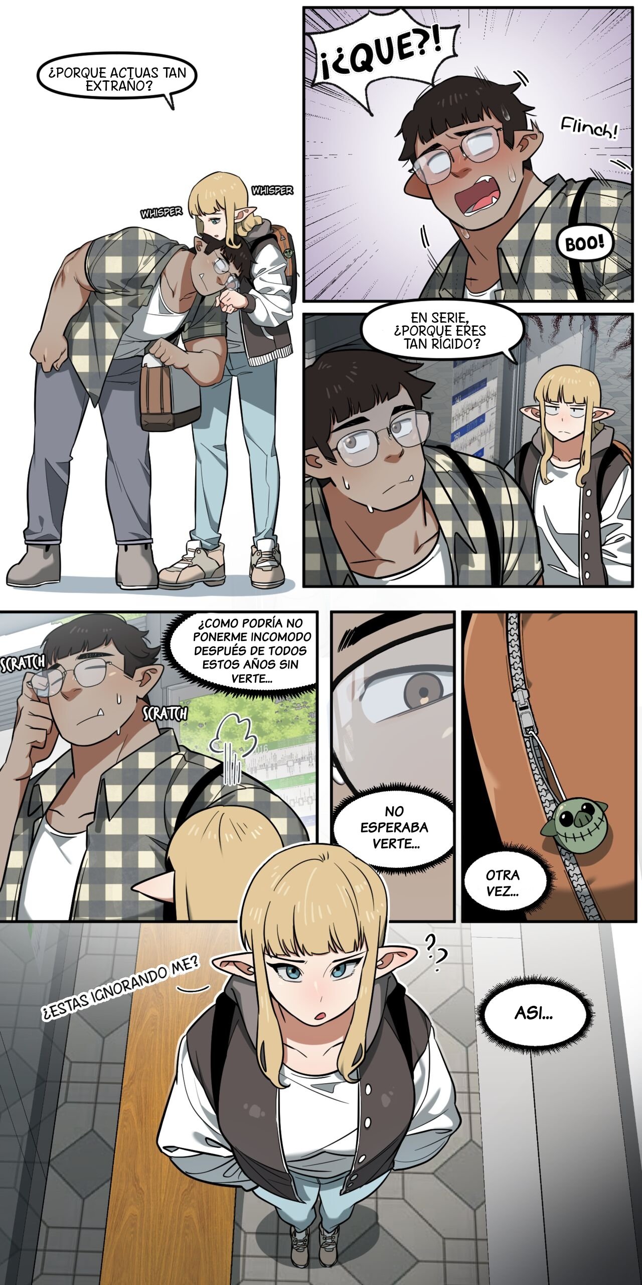 My childhood friend turned out to be a live streaming pornstar! 1 page 6 full