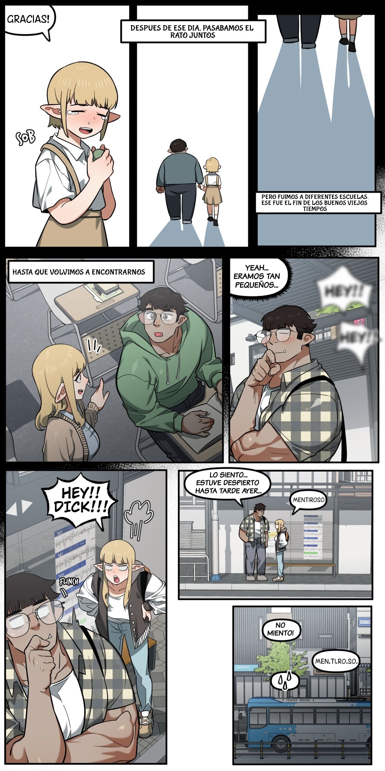 My childhood friend turned out to be a live streaming pornstar! 1 page 8 full