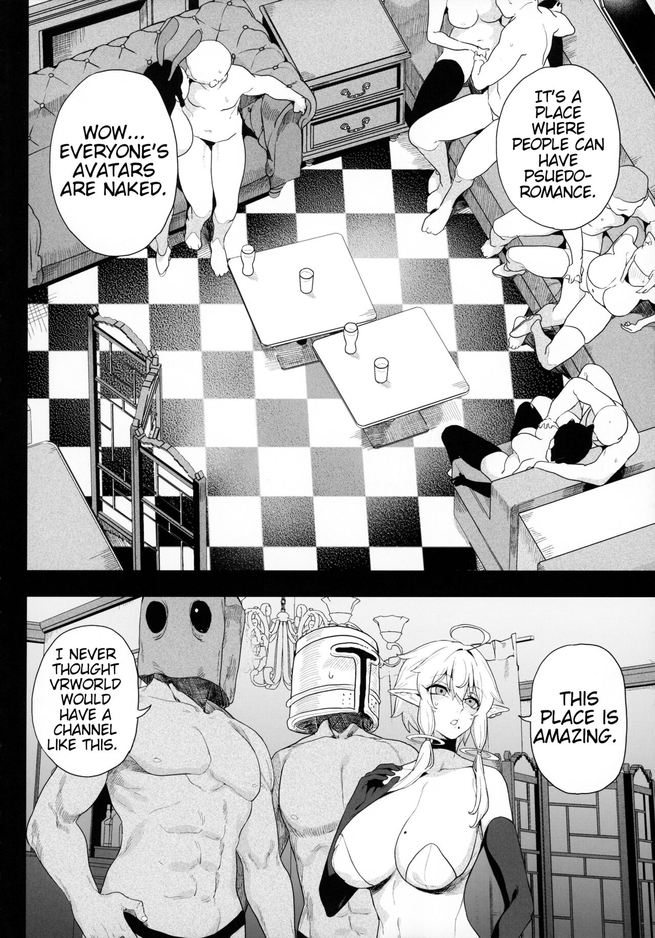 Denno Kanki - Kasou Kuukan de Ochiru Shoujo |  Cyberbrain Sex Princess - A Girl Who Gets Fucked in Virtual Reality page 11 full