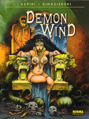 [Alfonso Azpiri] Demon Wind [Spanish] cover