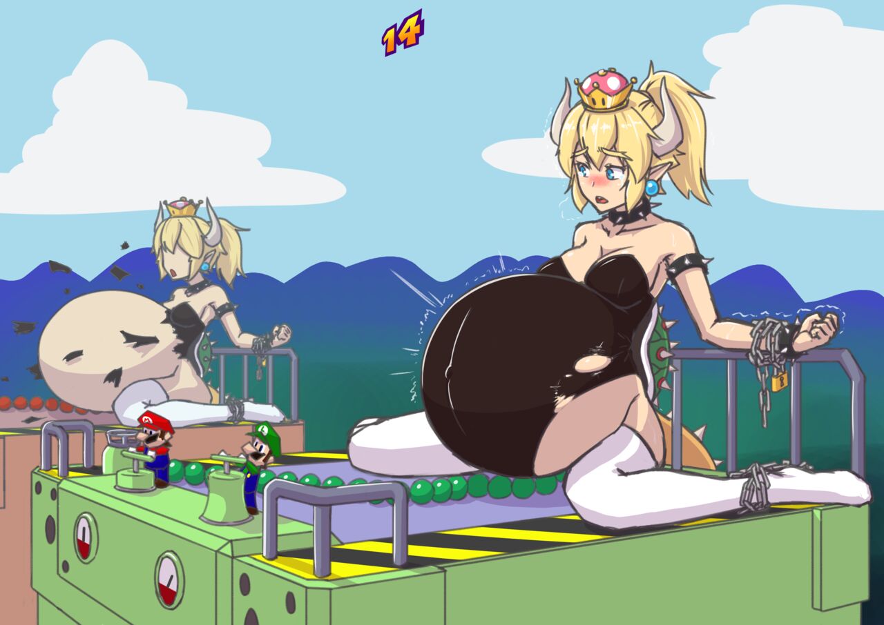 Bowsette Minigame and Birthday Inflation page 12 full