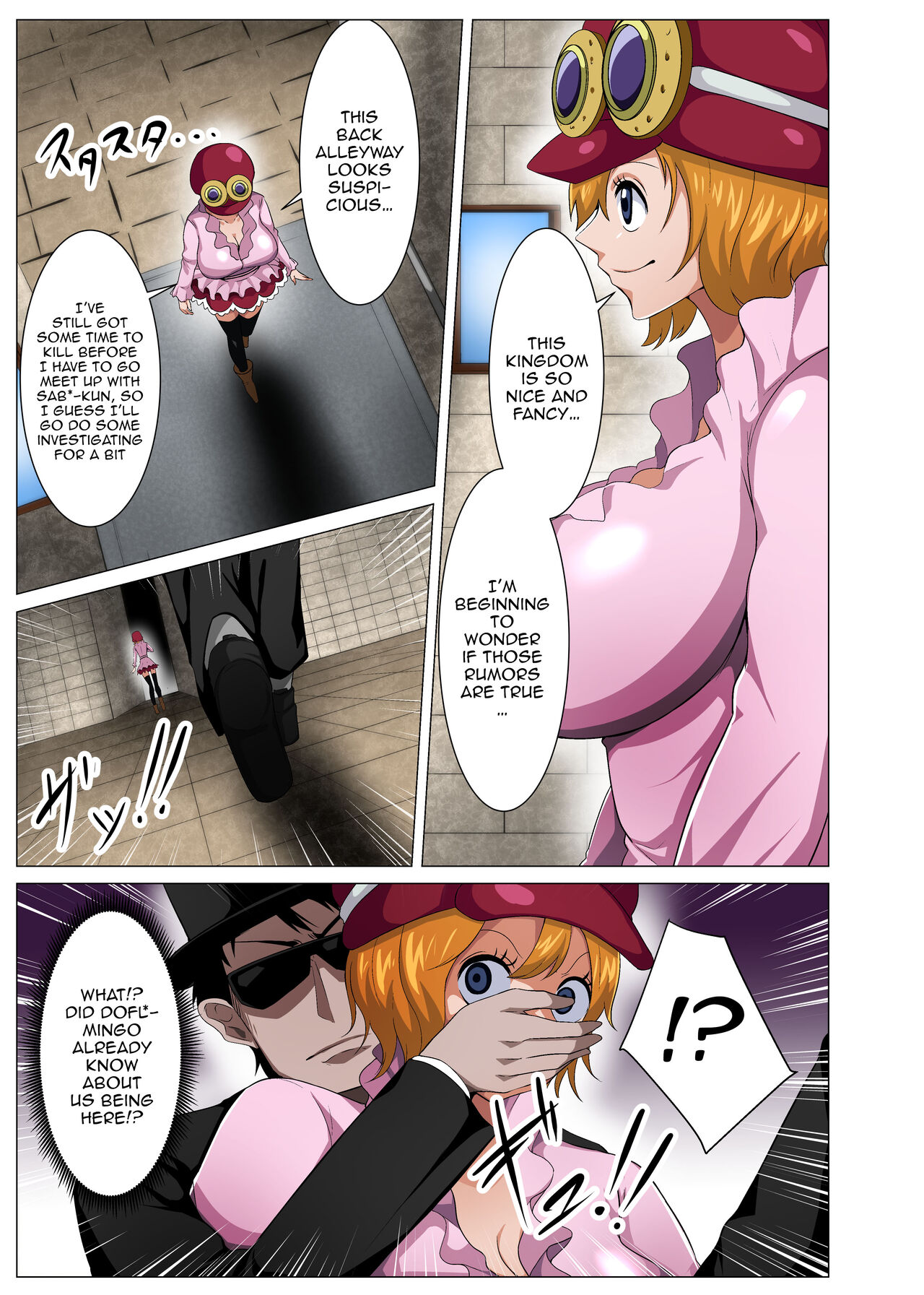 Nerawareta Moto Dorei no Bakunyuu Musume | The Targeted Former Slave Girl  With The Large Breasts - Page 3 - Comic Porn XXX