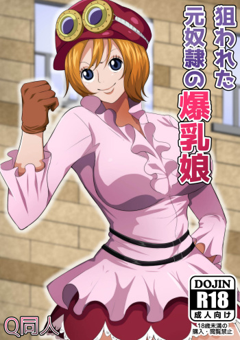 [Q Doujin] Nerawareta Moto Dorei no Bakunyuu Musume | The Targeted Former Slave Girl With The Large Breasts (One Piece) [English] {Doujins.com} cover