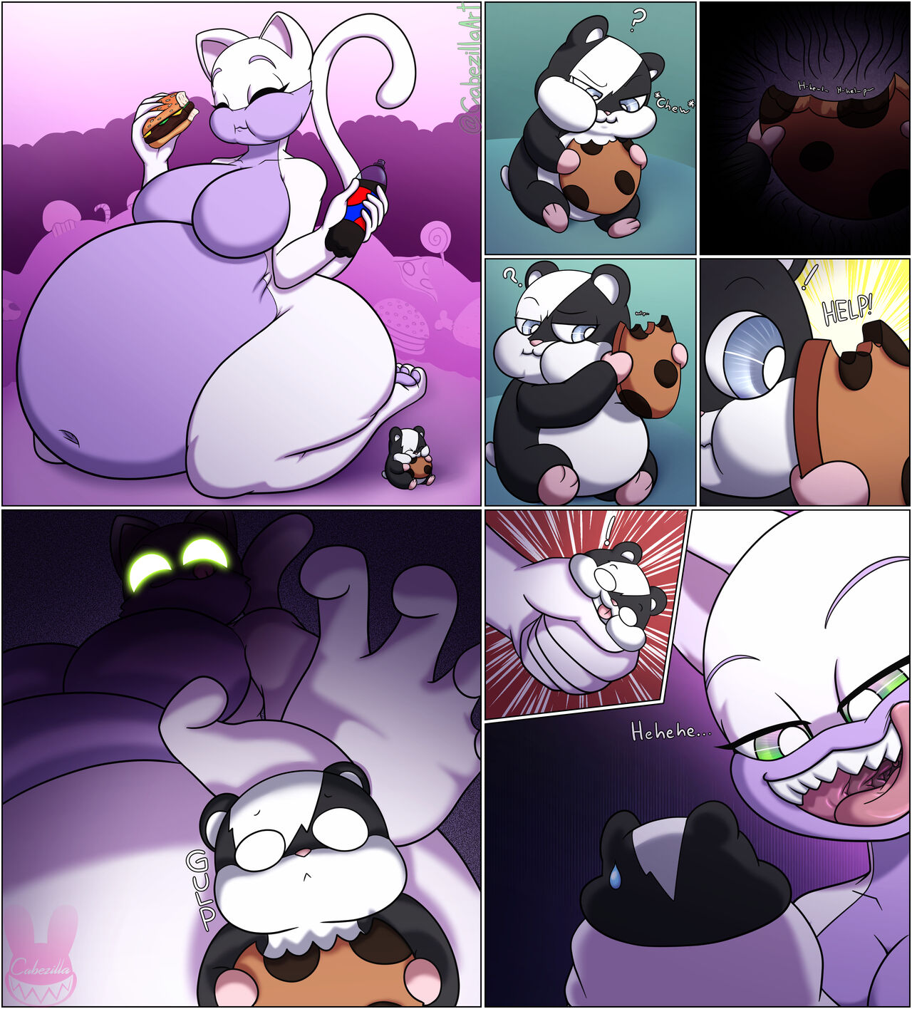 A Lively Buffet! page 1 full