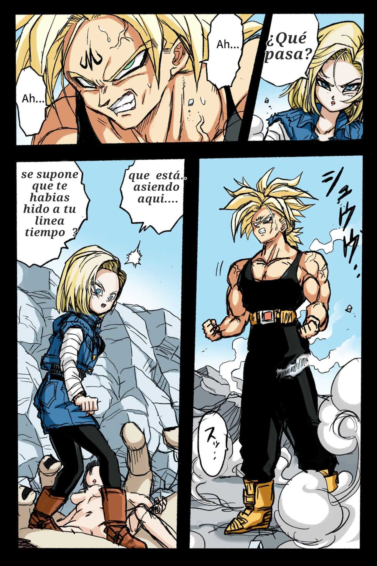 Ryona Budokai 3 - Android 18 vs Trunks page 11 full