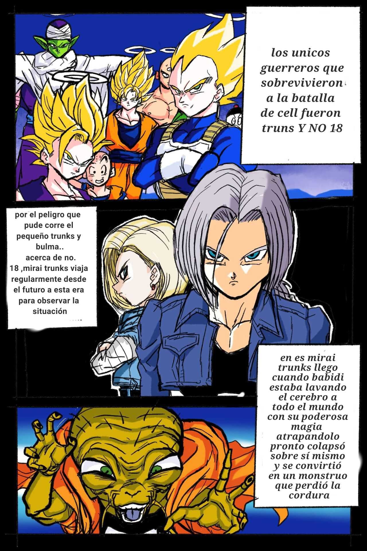 Ryona Budokai 3 - Android 18 vs Trunks page 8 full