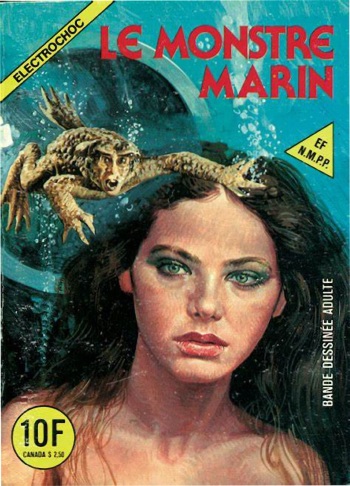 Elvifrance - Electrochoc - 056 - Le monstre marin [French] cover