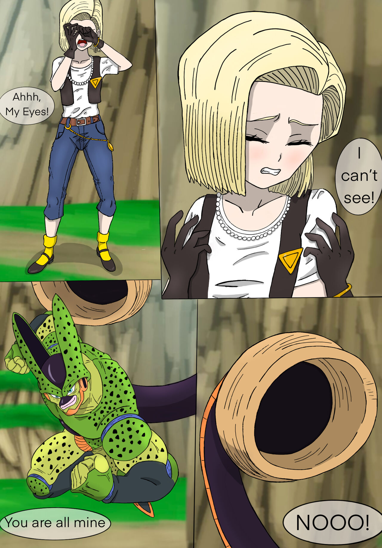 Android 18: Absorption Story by Nashdnash page 12 full