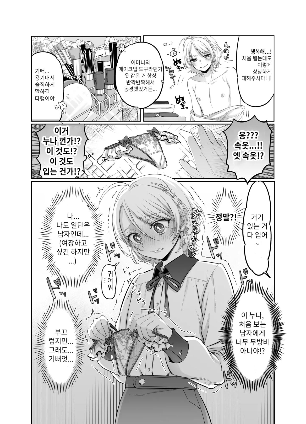 Shoshinsha Josou Danshi o Osotte Mita | 초심자 여장남자를 덮쳐보았다 page 11 full