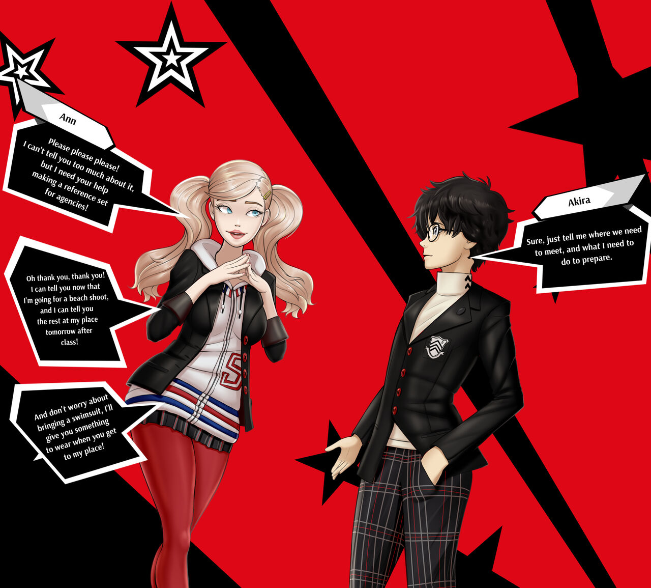 Ann Takamaki Futa Femdom page 1 full