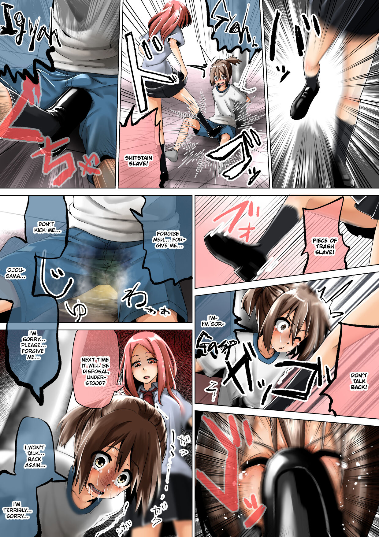 Joshikousei ga Danshi o Seidorei to shite Kau | Schoolgirls Buy Boys As Sex Slaves page 11 full
