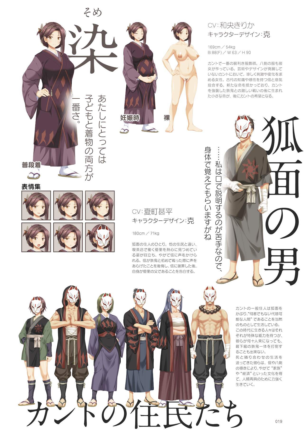 Kunado Kokuki Visual Fan Book page 11 full