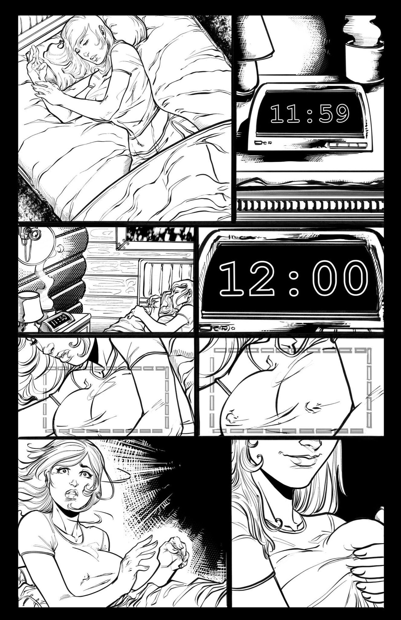 Cabin in the Morning Woods page 11 full