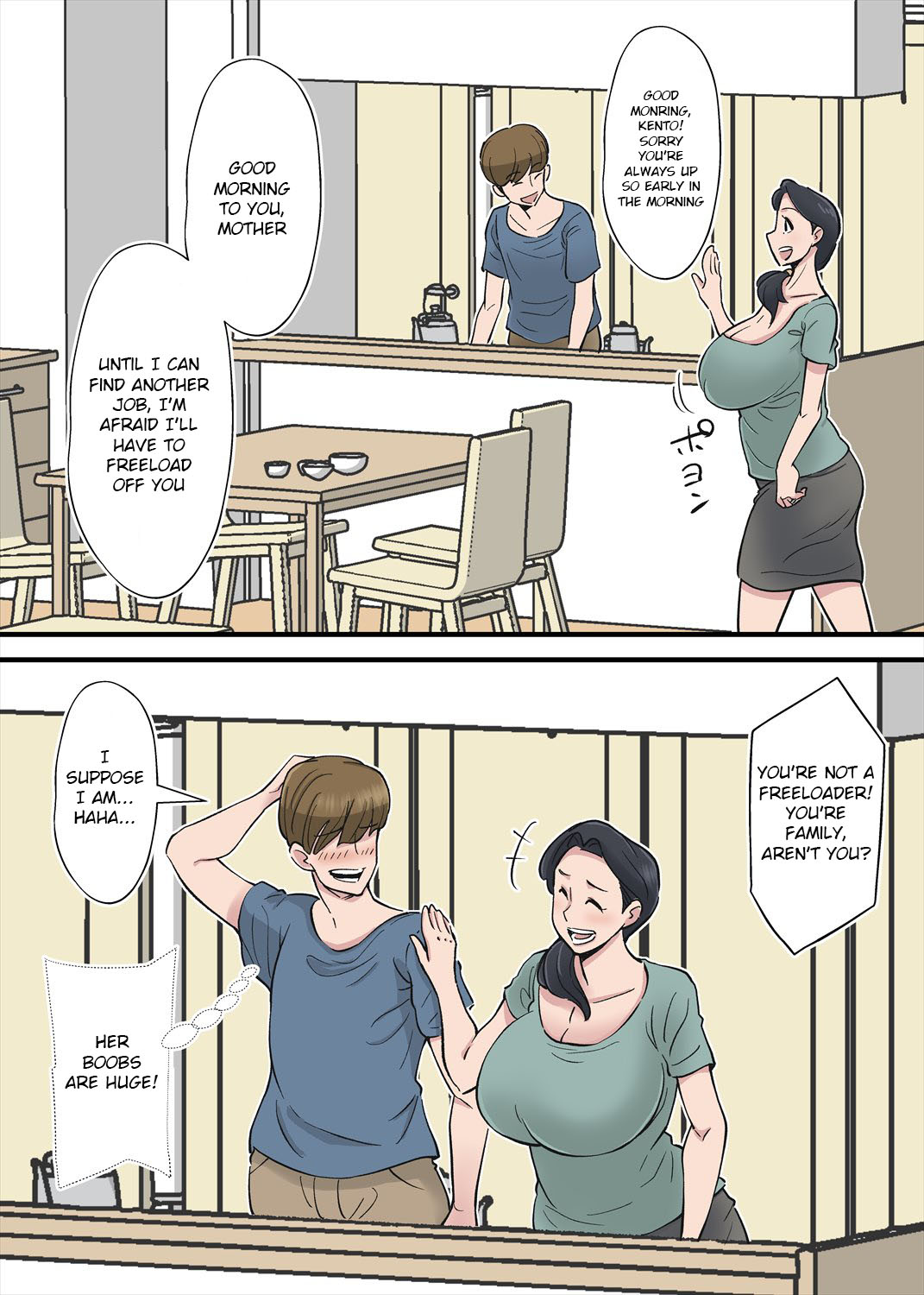 Hentai Kansoku ~Yome no Bakunyuu Kaa-chan o Netoritai~ page 2 full