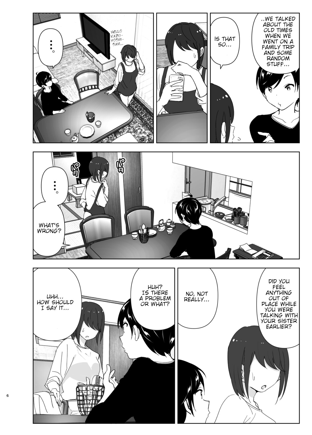 Mukashi wa Tanoshikatta | We used to be happy page 6 full