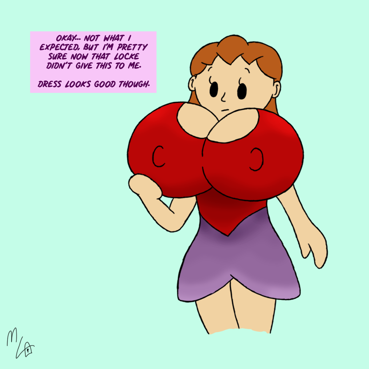 "Little Red Hearts" page 5 full