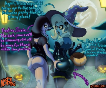 [NSFAni] Is My Friend A Cultist Or Just Goth? (Equestria Girls) cover