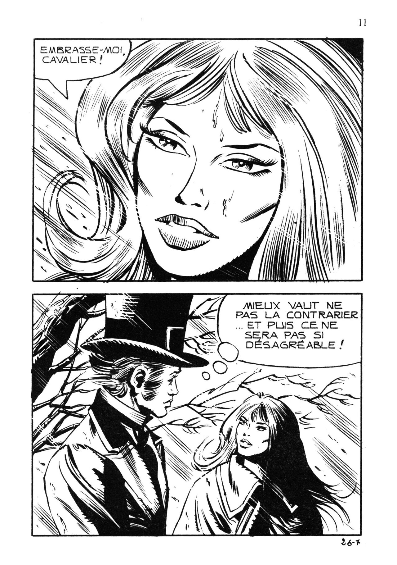 Série Jaune 23 - La dame rouge page 11 full