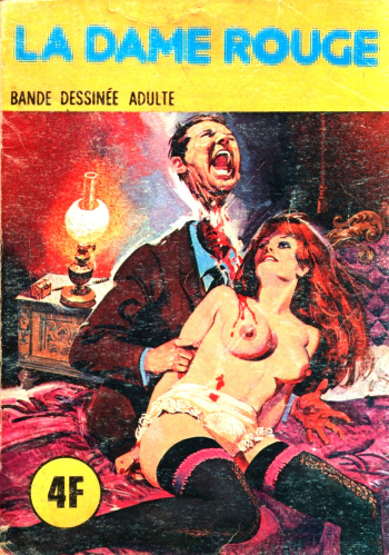 Série Jaune 23 - La dame rouge [French] [PJP] cover