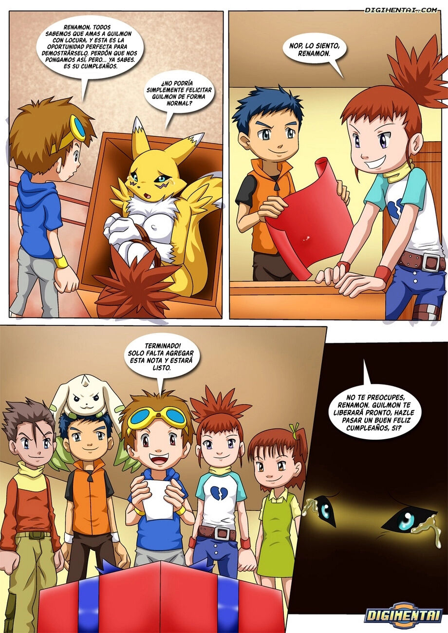 Guilmon's Birthday Surprise page 5 full
