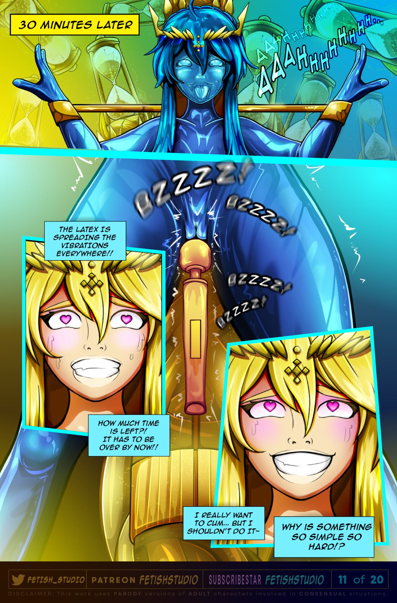 Artoria LANCER Pendragon | LATEX + GOLD Encasement - Page 12 - Comic Porn  XXX