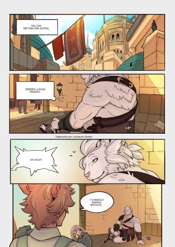 The Hrothgar and his cobbler (Taru psd) [Spanish Translation (Final Fantasy)] cover