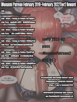 Patreon February 2019~February 2022Tier2 Reward