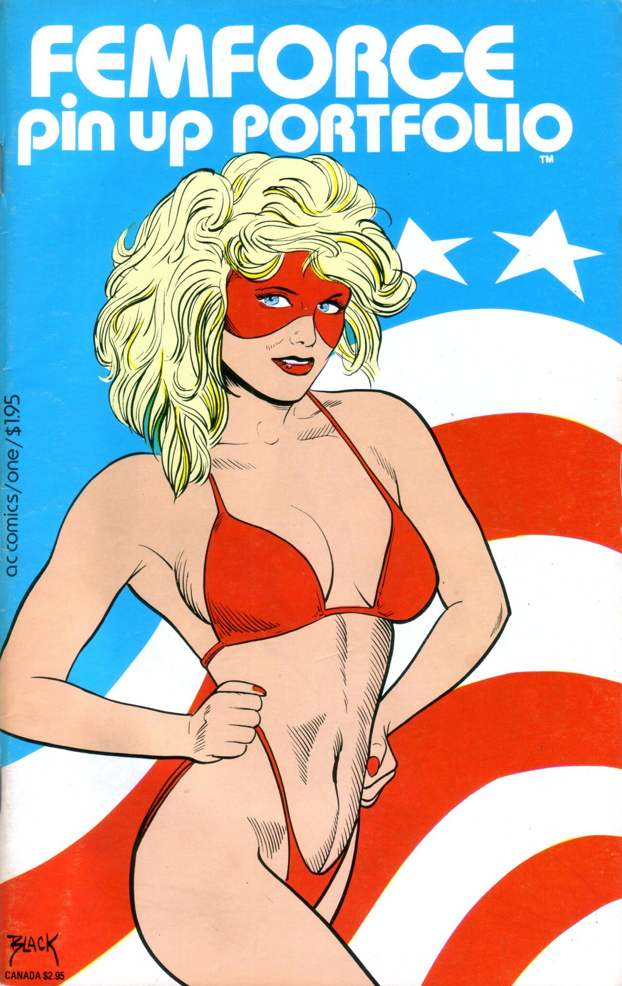 Femforce Pin-Up Portfolio 1 page 1 full