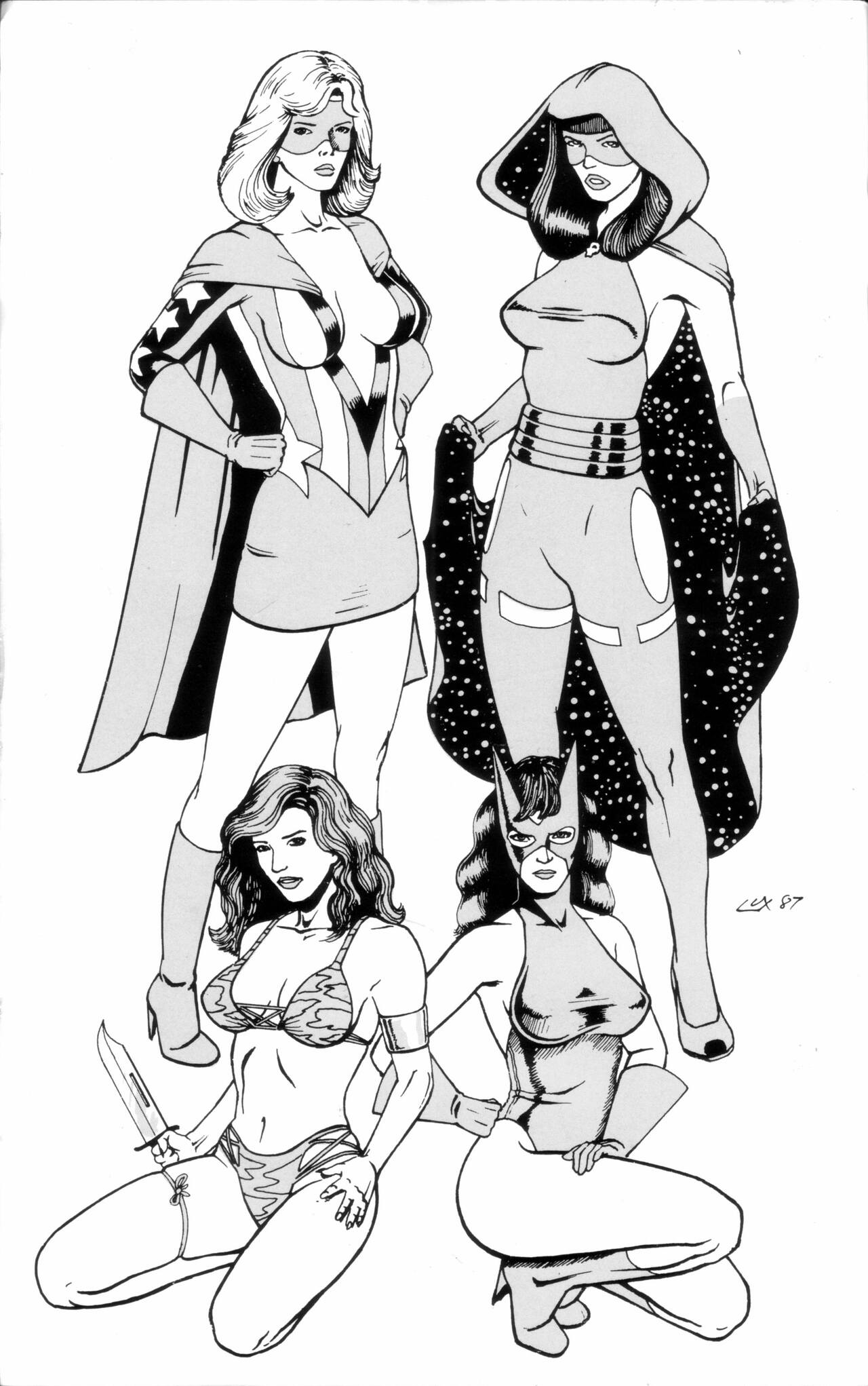 Femforce Pin-Up Portfolio 1 page 2 full