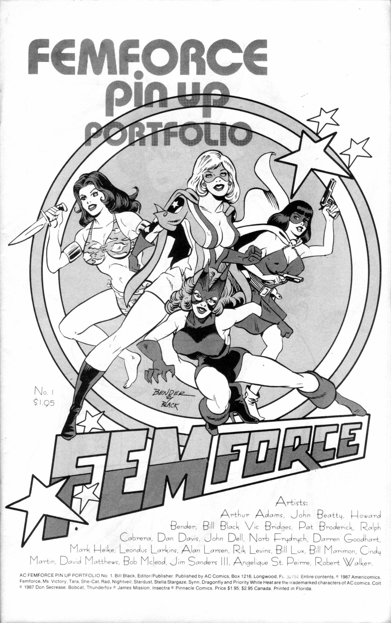 Femforce Pin-Up Portfolio 1 page 3 full
