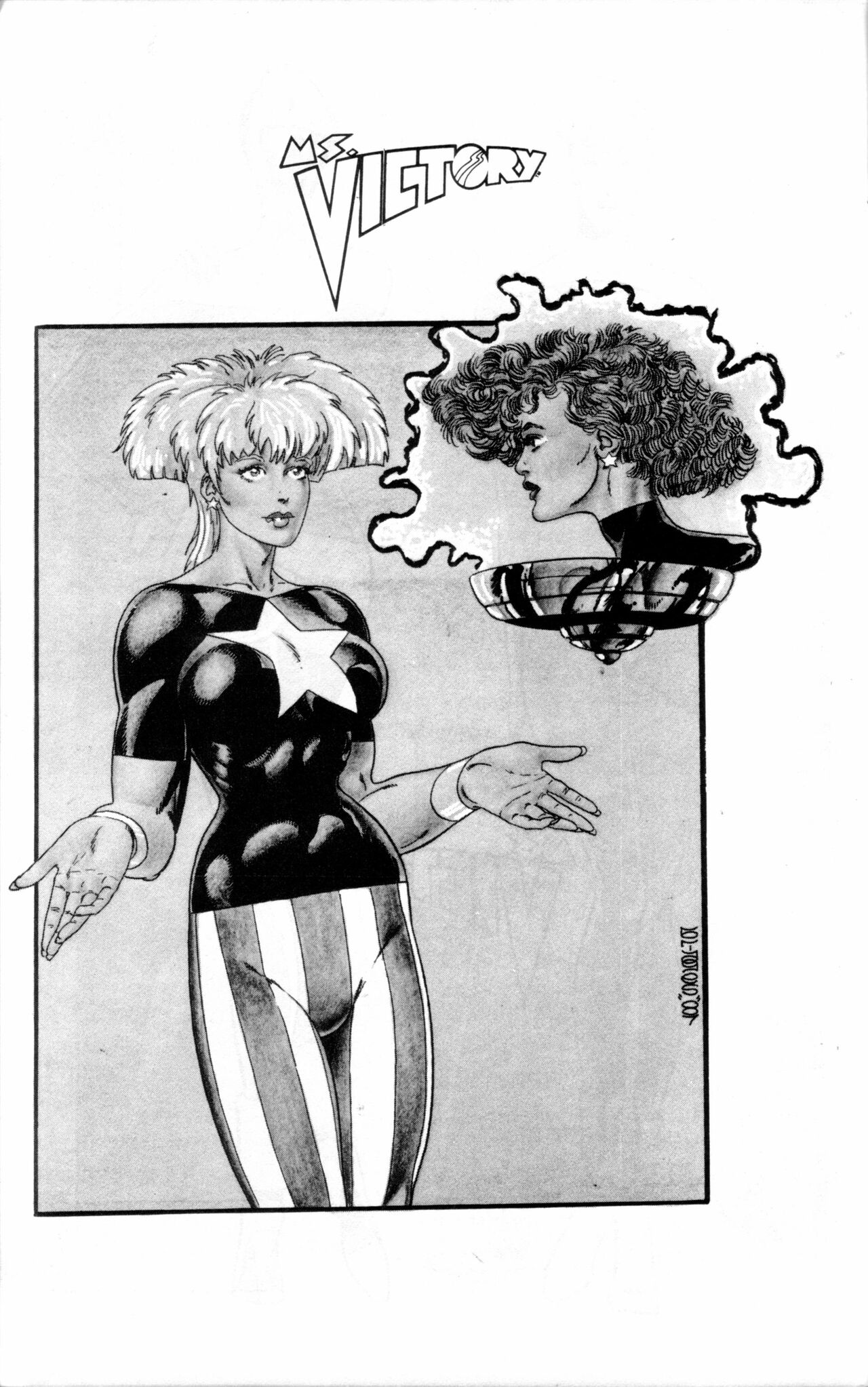 Femforce Pin-Up Portfolio 1 page 8 full