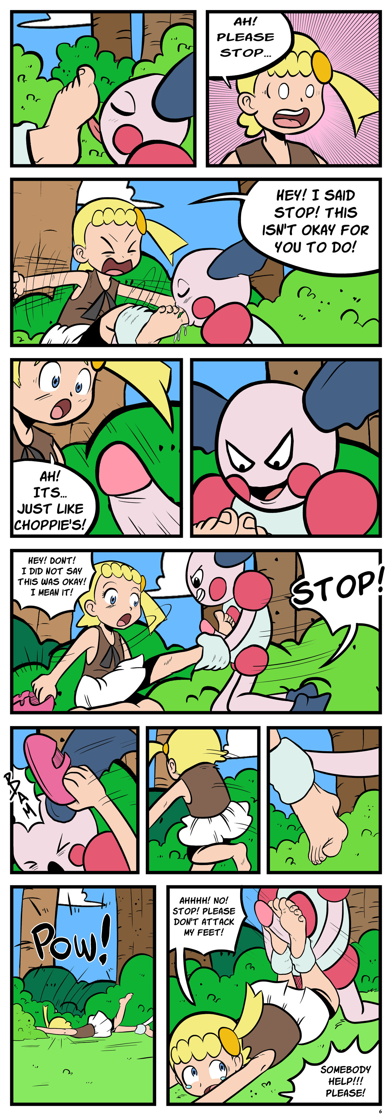 Bonnie and Machop - Page 6 - Comic Porn XXX