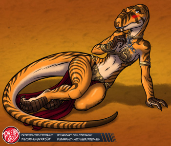 [Predaguy] Anthrosaurs  Art Collection cover