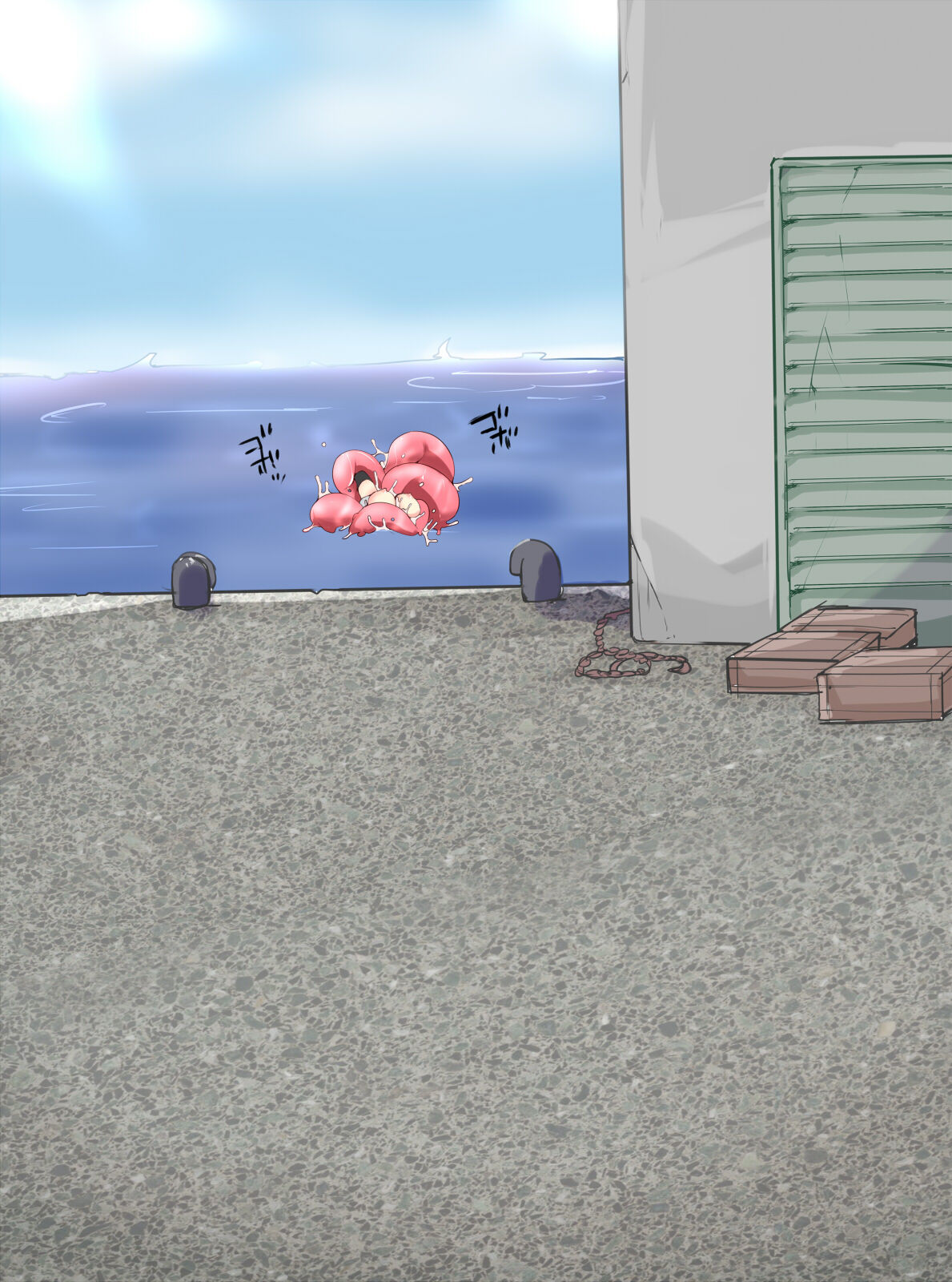 Magical student trainee, New Year! ?? Bright octopus type creature! !! page 11 full