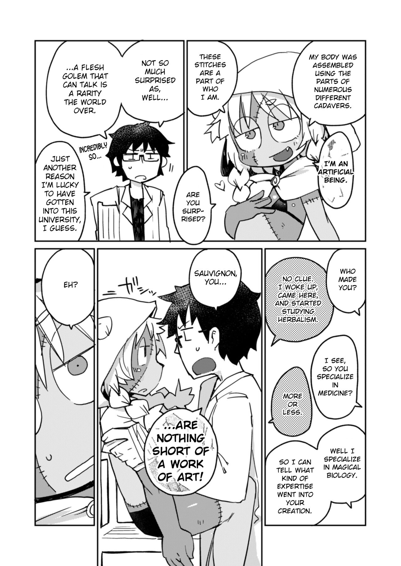 Kouhai no Tangan-chan #4 | Kouhai-chan the Mono-Eye Girl #4 page 10 full
