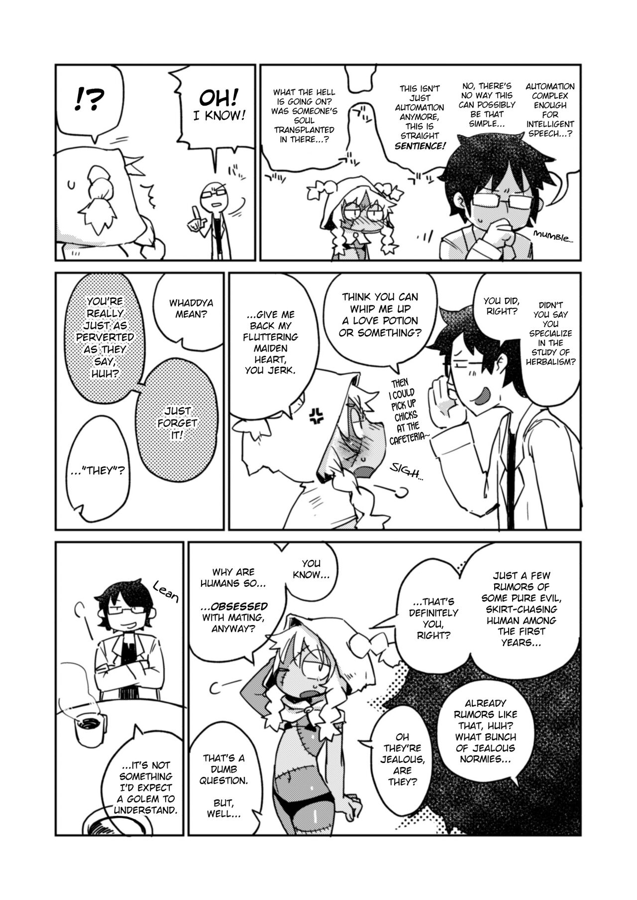 Kouhai no Tangan-chan #4 | Kouhai-chan the Mono-Eye Girl #4 page 11 full