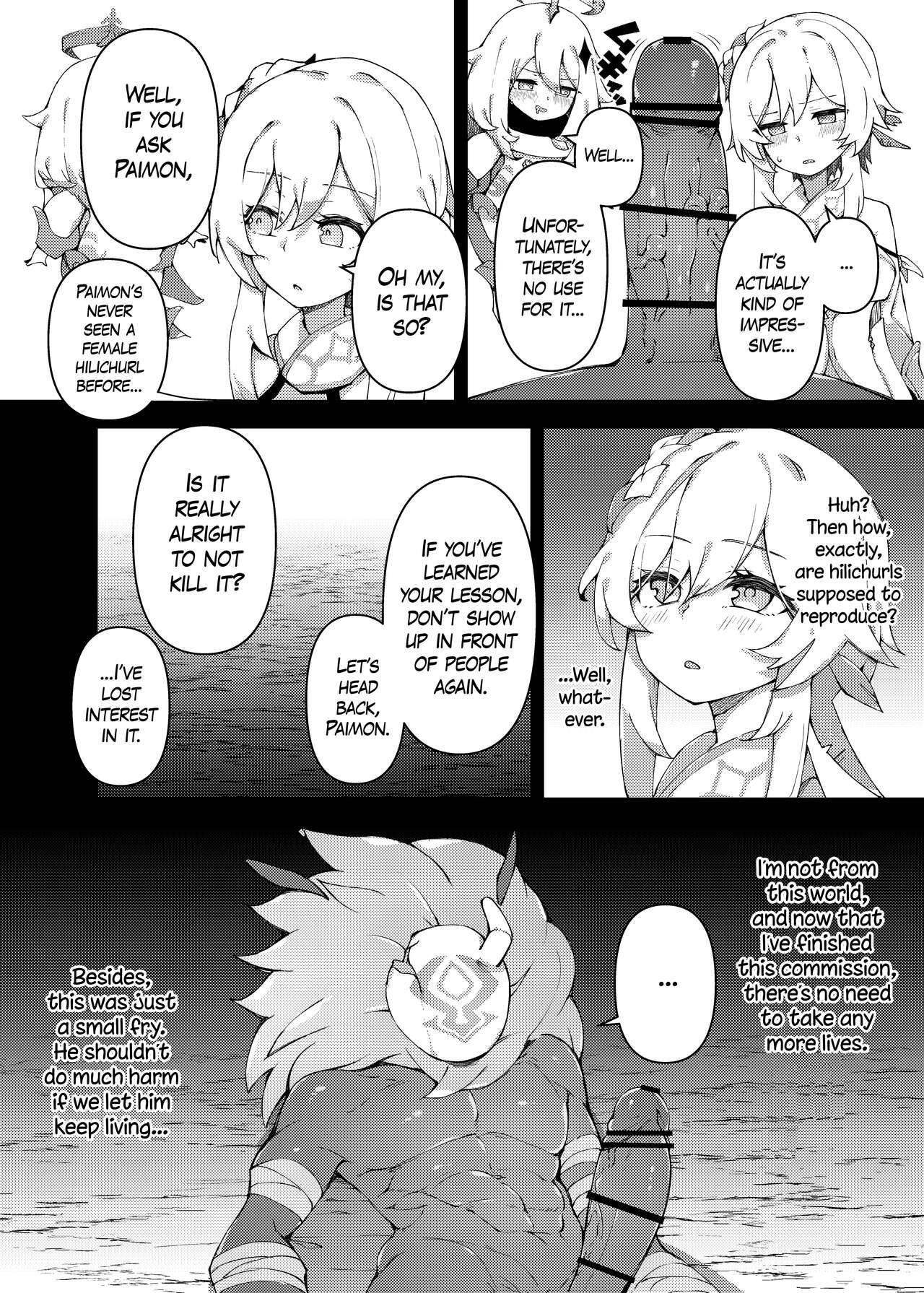 Shingeki no Hilichurl ~Tabibito Hokaku Hen~ Lumine,The End of Travel~ page 11 full