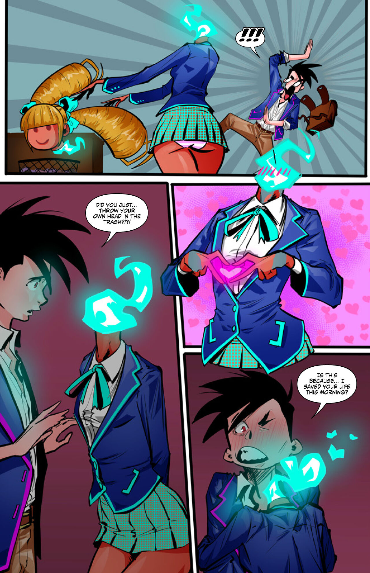Monster Girl Academy #01 page 12 full
