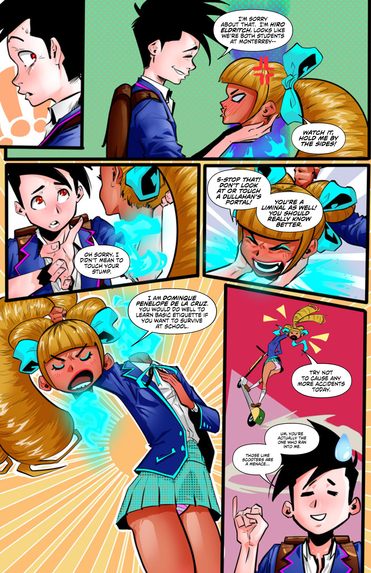 Monster Girl Academy #01 page 8 full