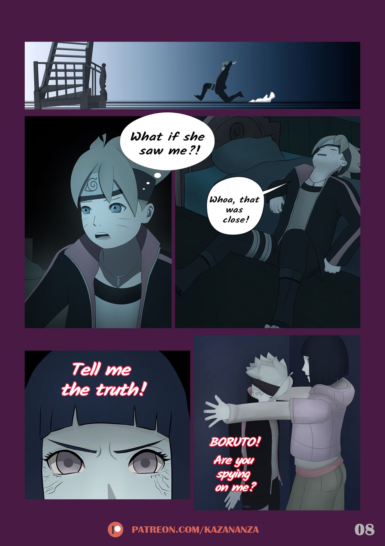 Boruto Adulthood: Mom's Secrets page 8 full