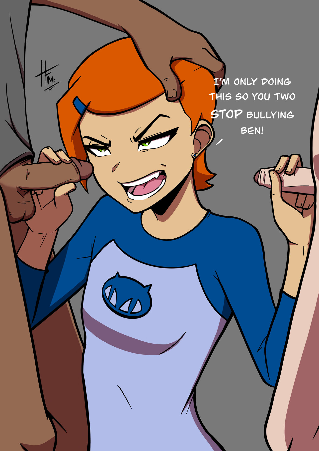 Gwen and Ben's Bullies page 1 full
