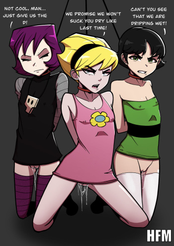 [TreatArtStudios (HFM)] Gaz, Mandy and Buttercup (Invader Zim/Billy & Mandy/Powerpuff Girls) cover
