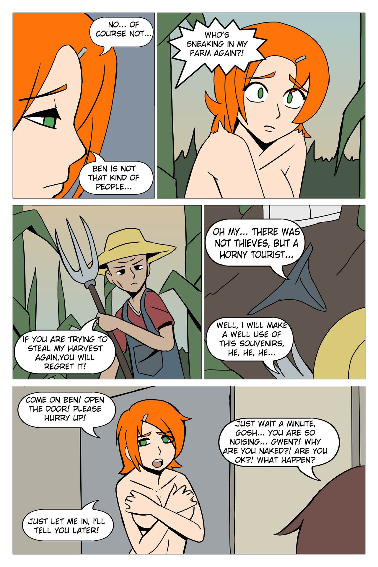 Ben 10 - Exciting Halloween page 8 full