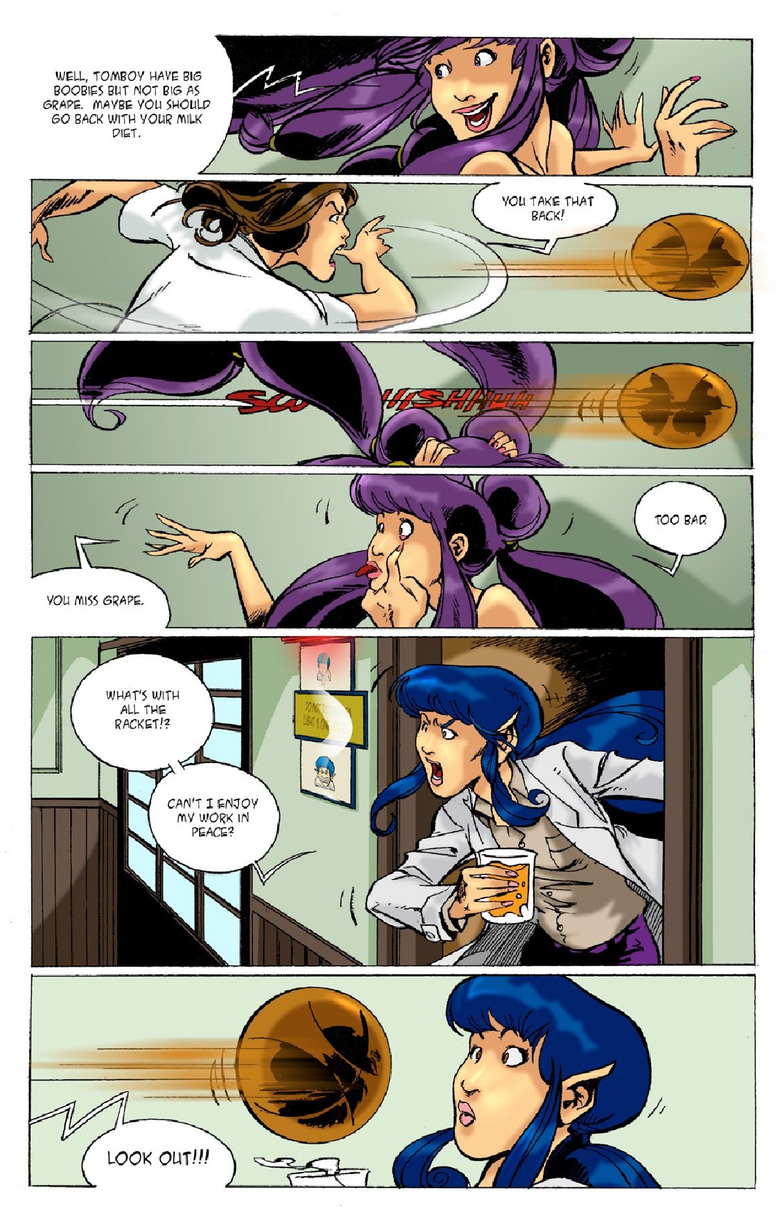 BotComics - Amazon Lisa page 8 full