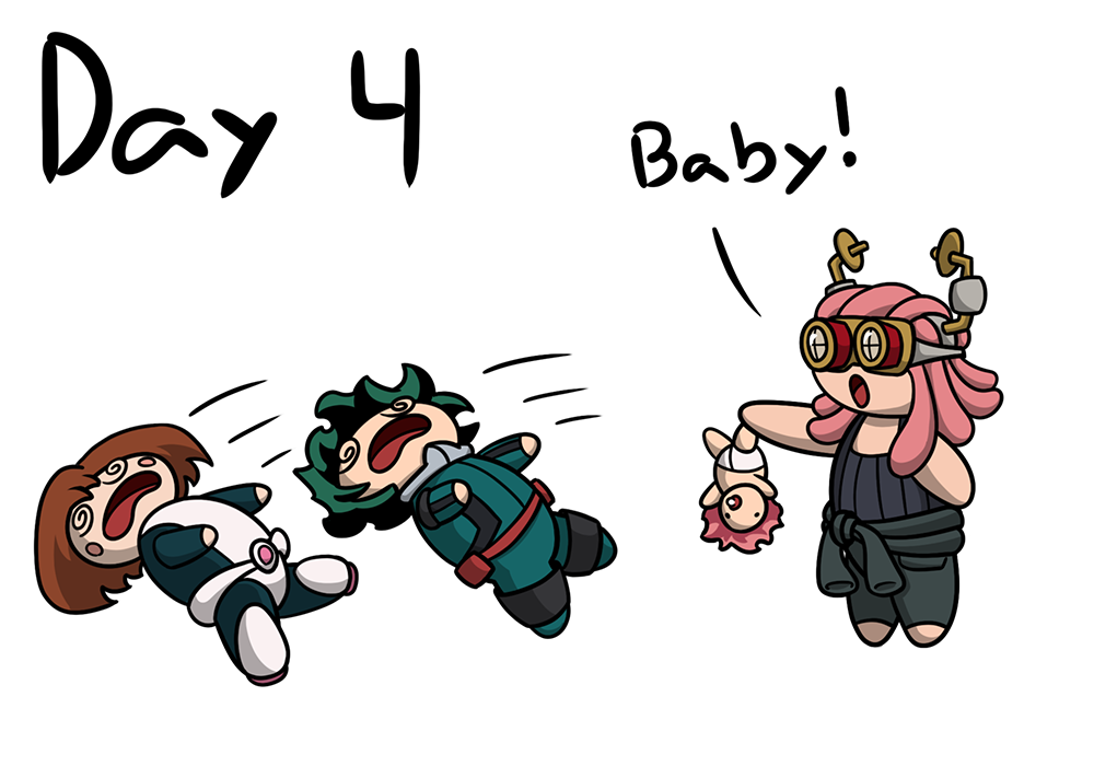 Mei Hatsume, Workshop Visit -day 1, 2, 3 & "4" page 4 full